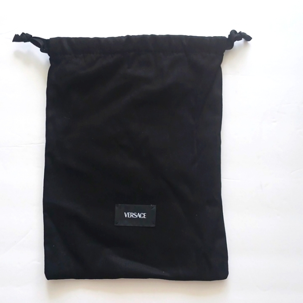 Versace Original Drawstring Dust Bag Lined  10" x 14"